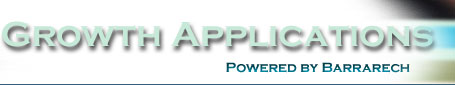 GROWTH APPLICATIONS Powered By BARRATECH
